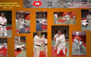 Cours de judo-jujitsu adultes de Kim Sin Lieng.