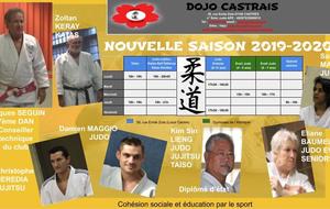 Rendez-vous au Forum des sports les Samedi 31 Août et Dimanche 1er Septembre 2019 au Parc des Expositions à Castres. Vous pouvez d'ores et déjà effectuer votre pré-inscription sur notre site https://www.dojocastrais.com/en-savoir-plus/formulaire-76613