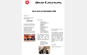 Dojo Info Décembre 2019