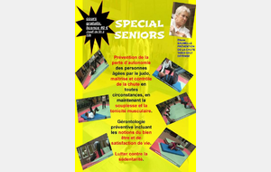 Cours seniors Jeudi de 9h à 10h