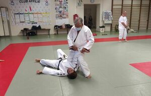  Cours de Judo, jujitsu de Maître Kim Sin Lieng avec contraintes COVID. 17 septembre 2020