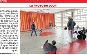 Stage de Self Défense de rue Dirigé par Jean Louis MOURLAN Formateur, instructeur régional 12022022