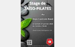 Stage Taïso Pilates (Photos associées)