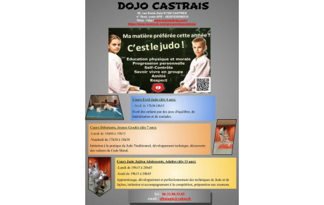 Ma matière préférée cette année c'est le judo !