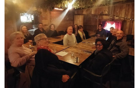 Repas de Noël du Dojo Castrais Kwaï à la Trattoria (Castres) le Mercredi 20 Décembre 2023