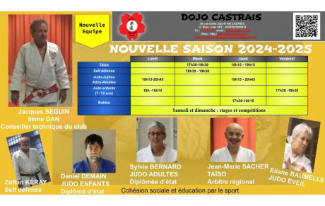Equipe pédagogique 2024-2025