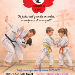 Préinscriptions, tarifs inchangés pour la saison 2026-2027!!!